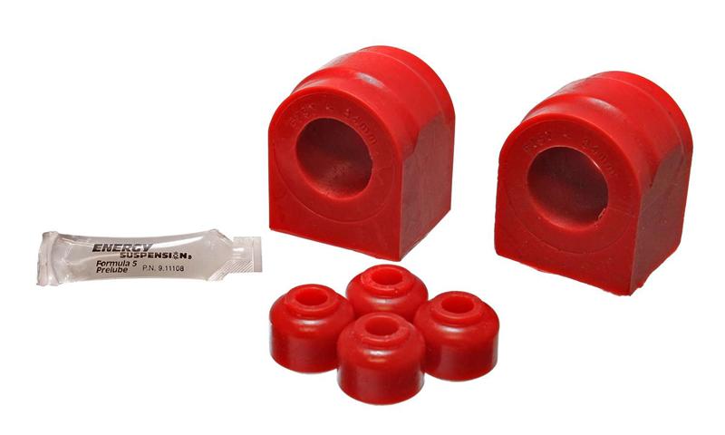 Ford F-150 Sway Bar Bushing Set - Front - Energy Suspension - Hyper-Flex Polyurethane, 34mm Bar - Red - `04-`06